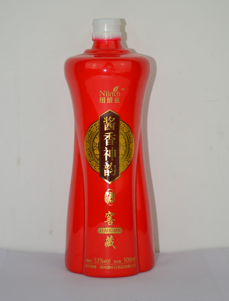 昆明实惠烤花水晶玻璃酒瓶价格