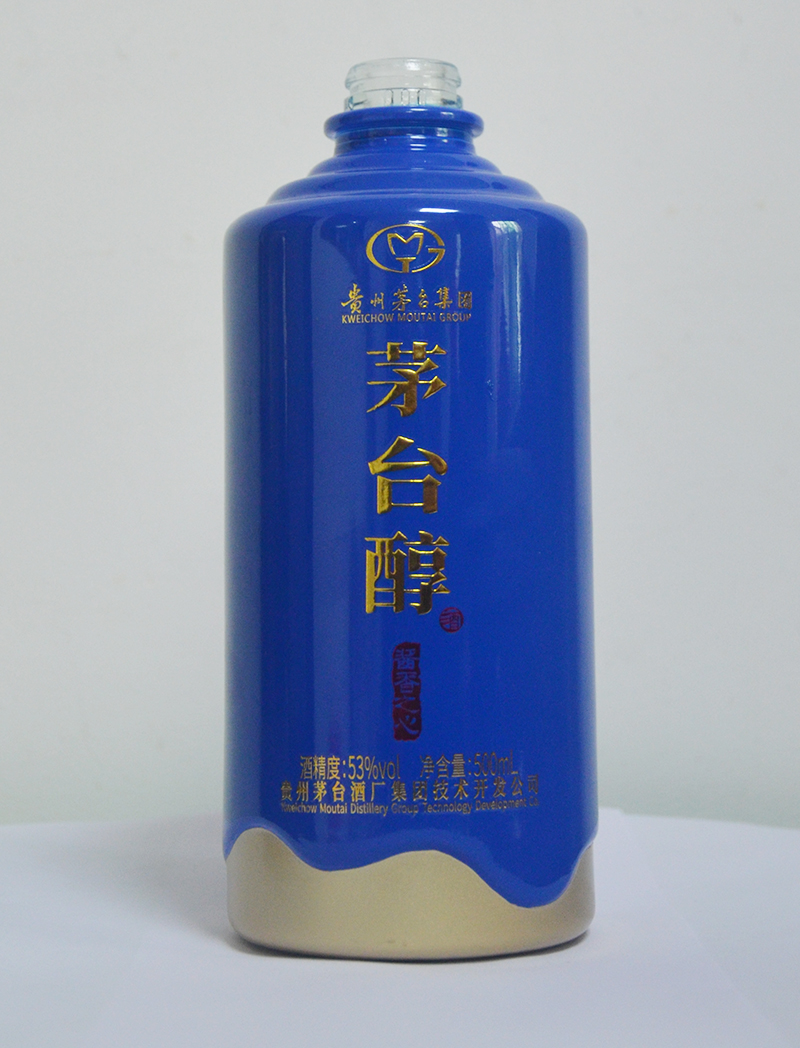 贵州喷釉玻璃酒瓶销售厂家